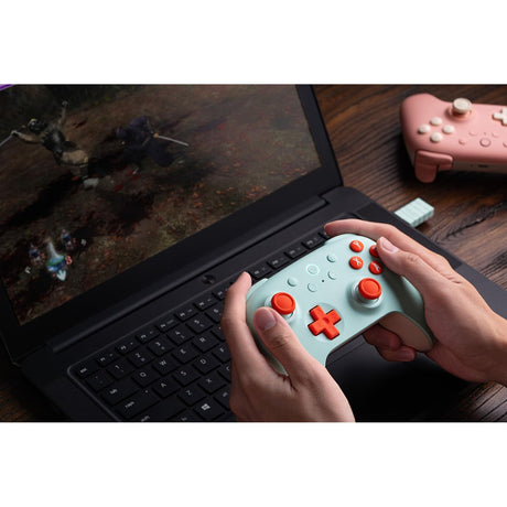 Gamepad wireless 8bitdo Ultimate 2c (arancione menta)