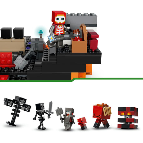 Lego Minecraft 21590 la battaglia del Wither