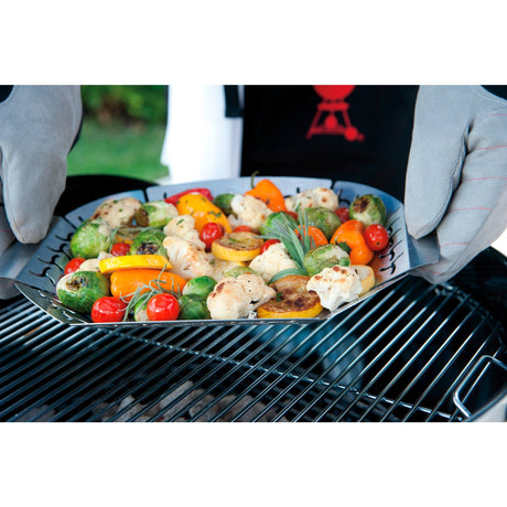 Cestino per verdure Weber premium per griglia (acciaio inossidabile)