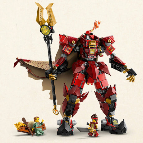 Lego Ninjago 71846 il mech cavaliere del fuoco