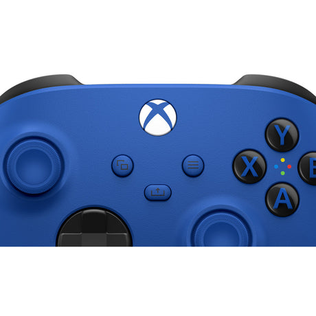 Controller wireless Microsoft Xbox - blu shock (blu, bluetooth)