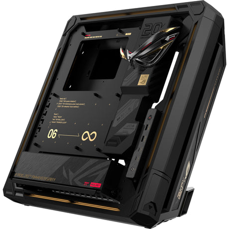 Asus rog gr20 edition 20 midi tower behuizing (zwart | 2x usb-a | 2x usb-c | rgb)