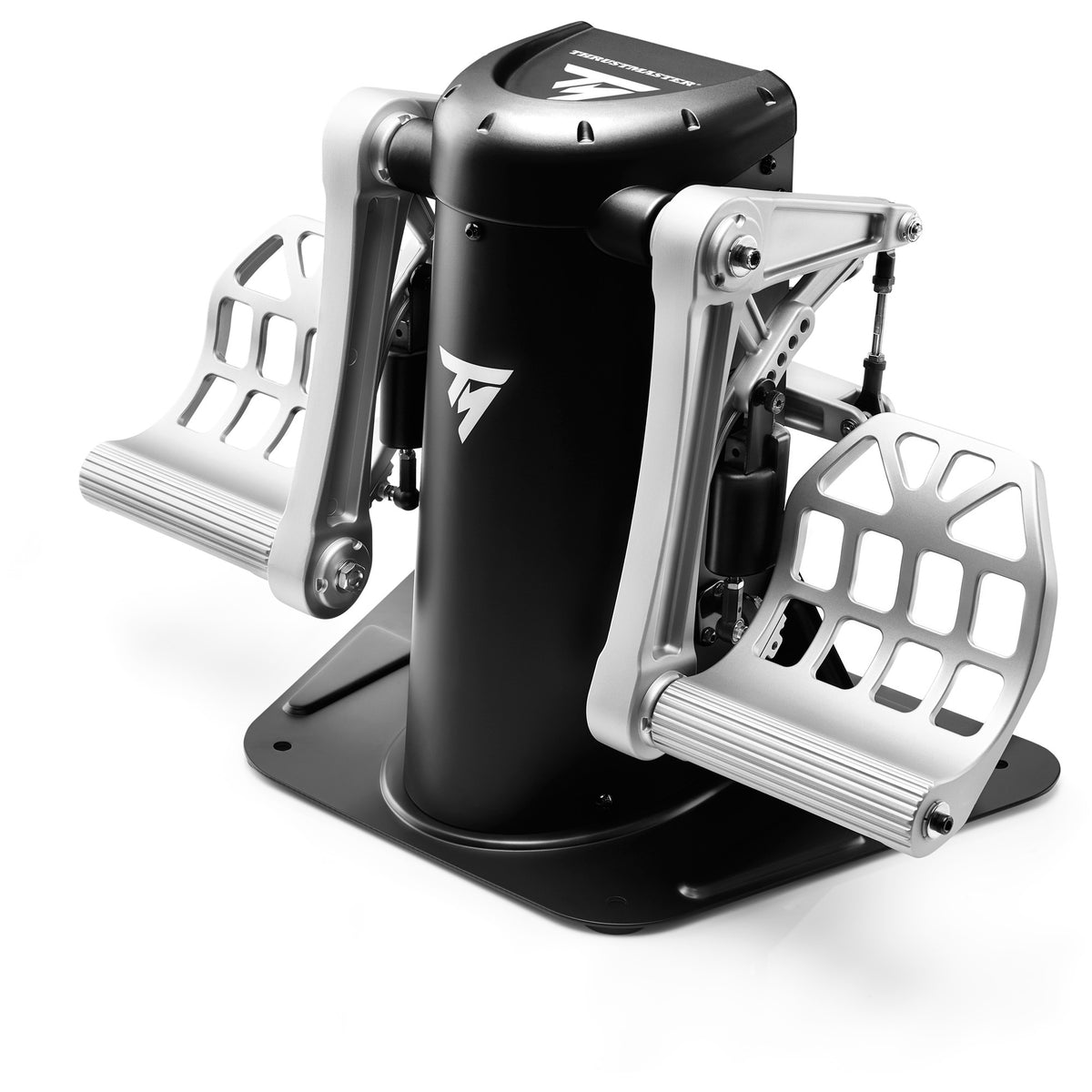 Pedali con sistema di timone pendolare Thrustmaster tpr (metallo nero, PC)