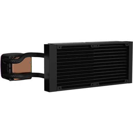 Xyz pc gear aquapulse aio 240 raffreddamento ad acqua (nero, argb, pwm)