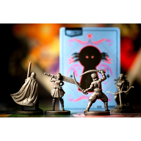 Giochi di White Goblin ineguagliabili: gioco da tavolo Battle of Legends (olandese, 2 - 4 giocatori, 20 minuti, da 10 anni)