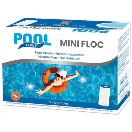 Imp pool rove floc mini, 10 x 10 g pulizia piscina