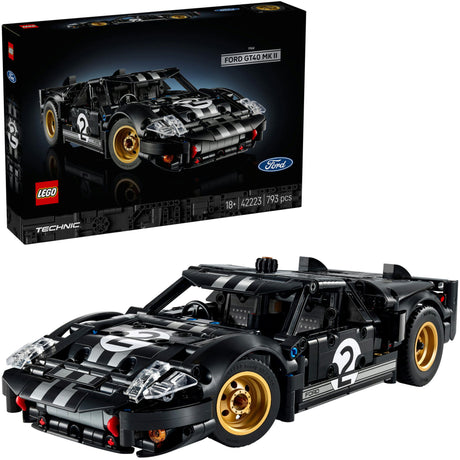 Lego Technic 42223 Auto da corsa Ford GT40 MKII del 1966