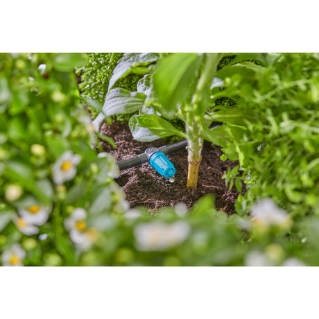 Gardena micro-drip-system serie regolabile gocciolatore 0–15 l u gocciolatore (turchese nero)