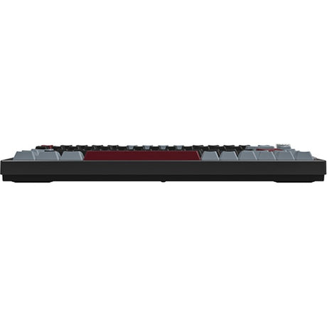 Tastiera meccanica Montech mkey pro dark rgb (nera, layout us (qwerty), gateron g pro marrone, 75%, hot-swapable, rgb, double-shot pbt, usb-c | 2.4 ghz | bluetooth 5.2)