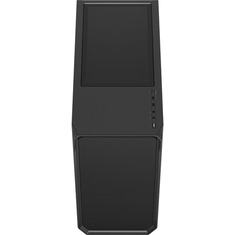 Fractal design focus 2 alloggiamento solido midi tower nero (nero | 2x USB-A)
