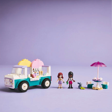 Giocattolo creativo del camioncino dei gelati di Heartlake City Lego Friends - 42644
