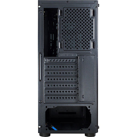 Custodia midi tower Inter-tech cxc2 (nera | 3x usb-a | finestra)