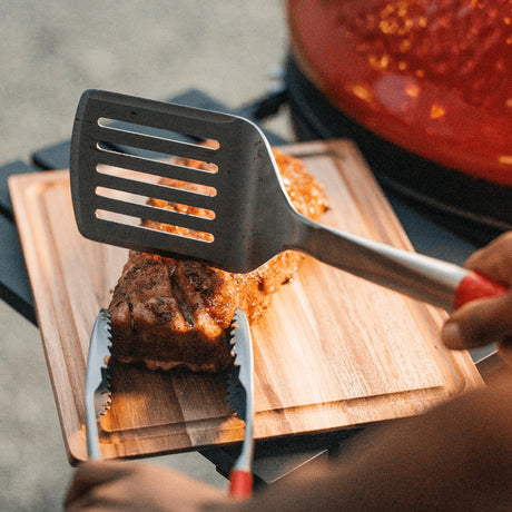 Spatola in acciaio krafted Kamado joe (acciaio inossidabile rosso)