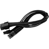 Cavo prolunga Silverstone sst-pp07-pcib (nero, 25 centimetri, pp07-pcib)