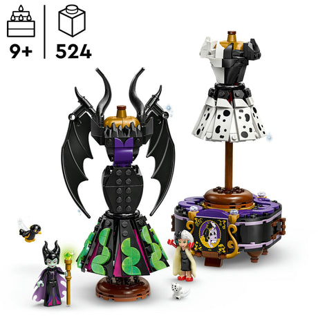 Lego ® Disney Villains - Abiti di Malefica e Crudelia De Mon - 43262