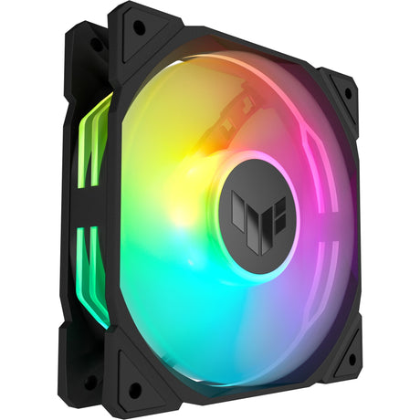 Ventole Asus tuf gaming tr120 argb reverse case (nere, 3 pezzi, 120 x 120 x 28 mm)