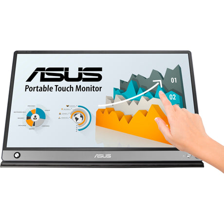 Monitor touchscreen Asus Zenscreen MB16AMTR 15.6 (nero, mini-HDMI, 2x USB-C)
