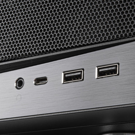 Custodia HTPC Silverstone SST-GD11B (nera | 2x USB-A | 1x USB-C)