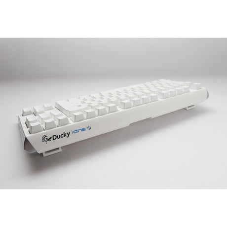 Ducky one 3 classica tastiera meccanica tkl rgb bianca pura (bianca, layout us (qwerty), cherry mx speed silver, 80% (tkl), LED rgb, double-shot pbt, hot-swapable, meccanica quack)