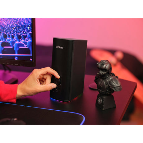 Trust GXT 612 Cetic Altoparlante per PC (Nero, Bluetooth, RGB)