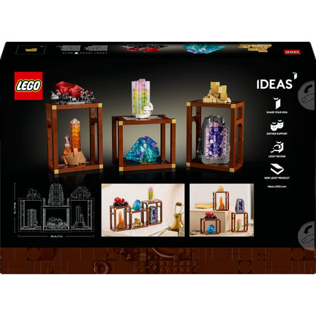 Set da collezione di minerali Lego Ideas - 21362