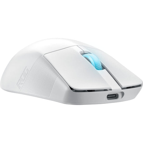 Mouse da gioco Asus rog harpe ace goal lab edition (bianco, 100 - 36.000 dpi, USB 2.0, 2,4 GHz, Bluetooth, LED RGB)
