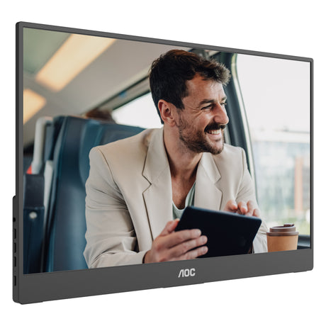 Monitor Aoc 16t20e2 15.6 (nero, 1x mini HDMI, 1x USB-C, audio)