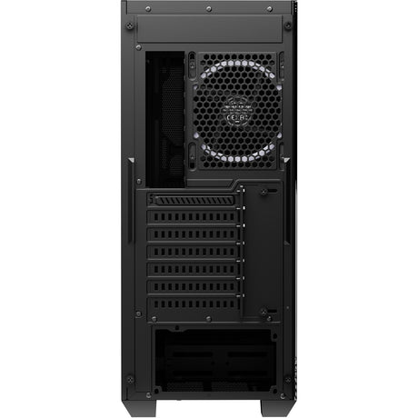 Custodia midi tower Sharkoon vs9 rgb nera (nera | 2x usb-a | 1x usb-c | rgb | vetro temperato)
