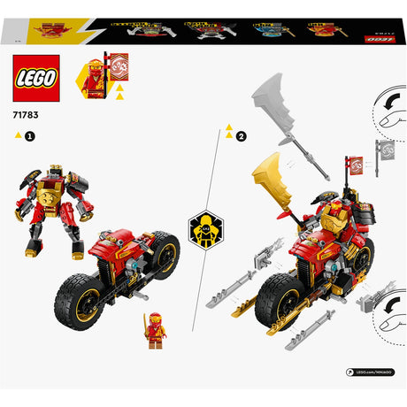 Lego Ninjago - Giocattolo da costruzione Mech Rider EVO di Kai (71783)