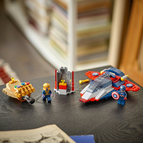 Lego Super Heroes Marvel 76319 Capitan America contro Thanos