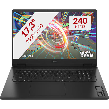 Omen 17-db1060nd (c2xu4ea#abh) 17.3 copilot+ laptop da gioco (nero | ryzen ai 7 350 | rtx 5060 | 16 GB | 1 TB SSD)