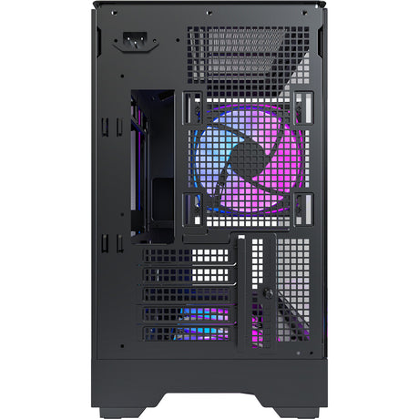 Custodia midi tower Montech king 15 pro (nera | 2x USB-A | 1x USB-C | RGB | finestra)