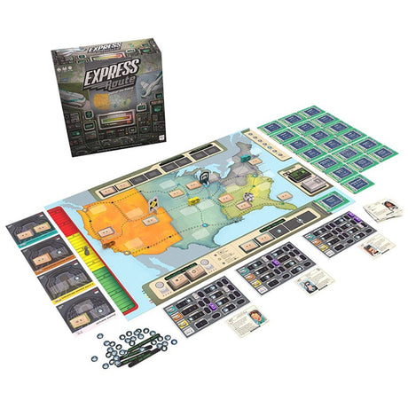 Gioco da tavolo European Player Network Express Route (inglese, 1 - 4 giocatori, 60 minuti, da 10 anni)