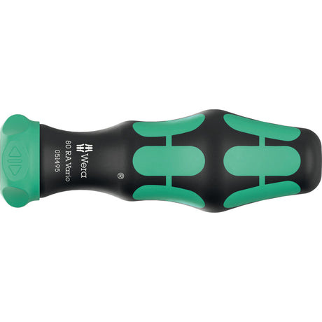 Wera kraftform kompakt vario ra, set di punte da 7 pezzi (nero verde)