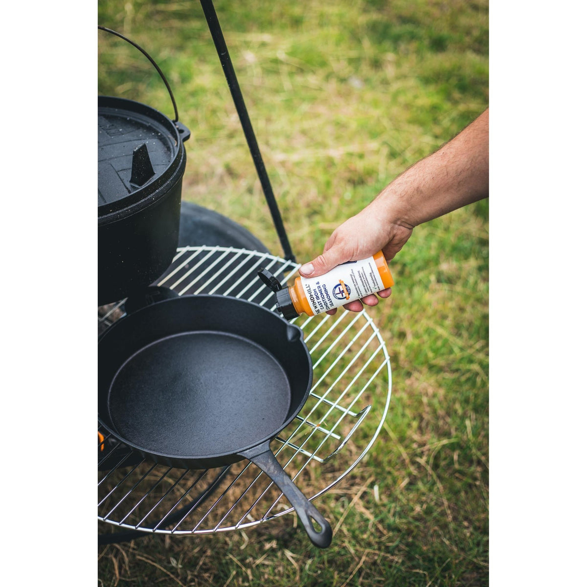 L'olio per condizionatore per ghisa condimento Windmill (250 ml)
