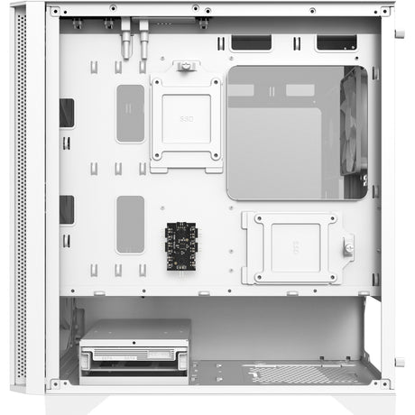 Custodia mini tower Montech air 100 argb (bianco | 3x USB-A | vetro temperato)