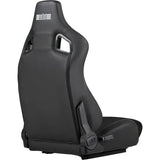 Sedile reclinabile da corsa di livello successivo ers4 elite - sedia da gioco in pelle scamosciata edizione PU (nero)
