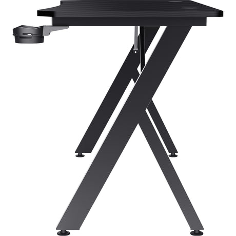 Trust gxt 712 dynamus tavolo da gioco scrivania da gioco (nero)