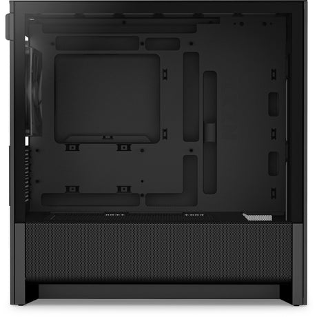 Custodia midi tower Nzxt h3 flow (nero (opaco) | 1x USB-A | 1x USB-C | vetro temperato)
