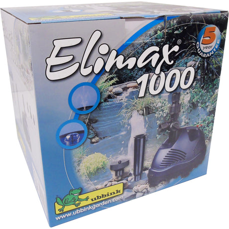 Pompa per fontana Ubbink elimax 1000 (nera)