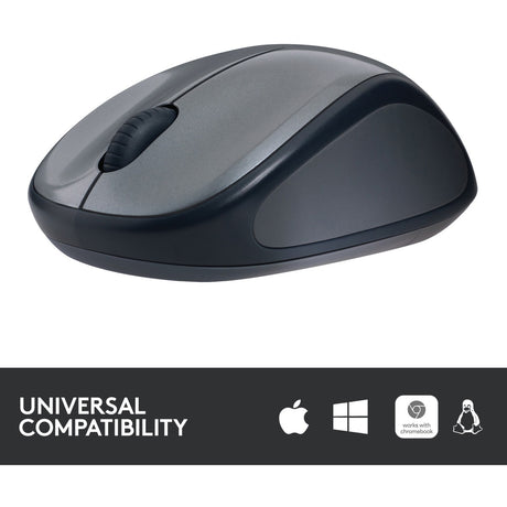 Mouse wireless Logitech m235 (nero grigio, ricevitore nano)