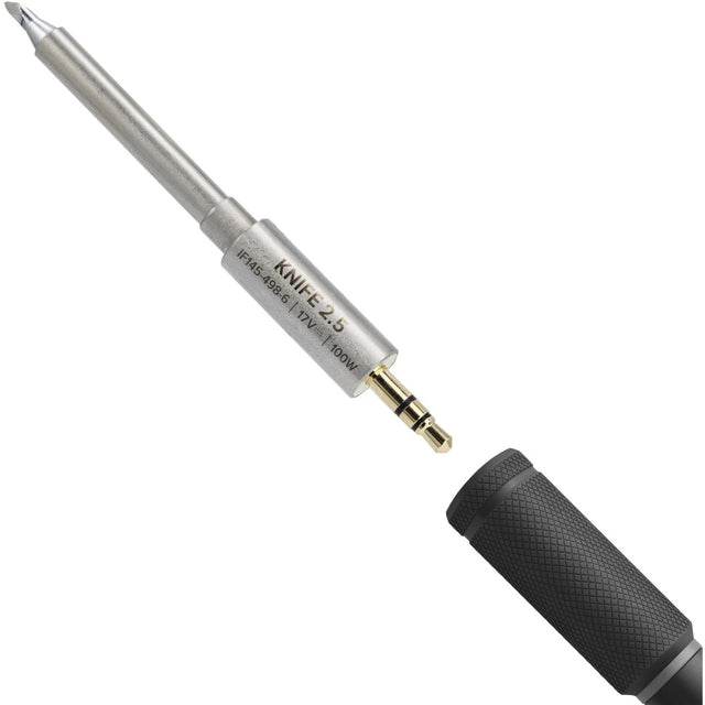 Punta saldante Ifixit fixhub, a forma di coltello, saldatore da 2,5 mm (argento)