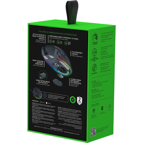 Mouse da gioco Razer basilisk v3 35k (nero, 35000 dpi, chroma rgb)