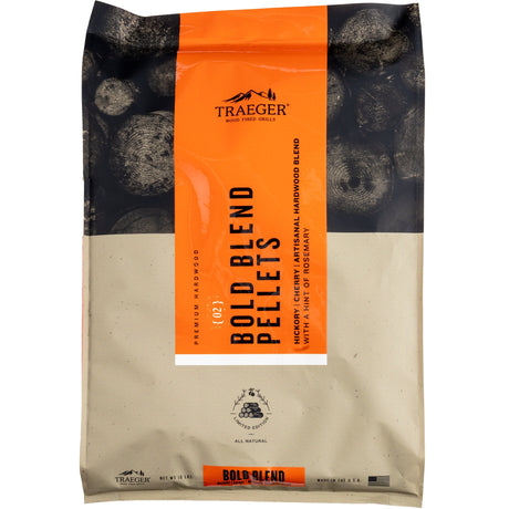 Pellet Traeger bold blended - carburante in edizione limitata (8 kg)