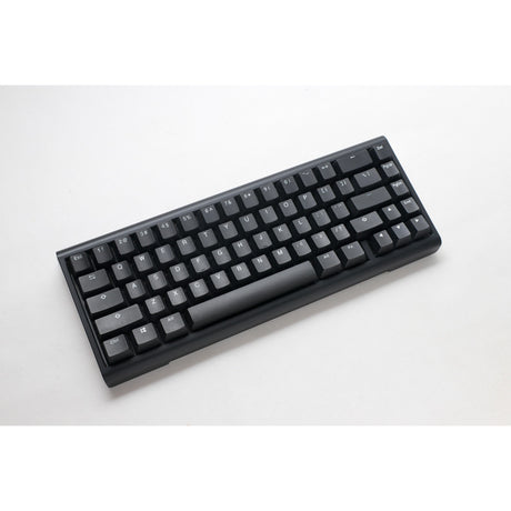 Ducky projectd tinker 65 con qmk tramite tastiera meccanica rgb (nera, layout us (qwerty), blu cherry mx, 65%, led rgb, pbt double-shot, hot-swap, montaggio con guarnizione)