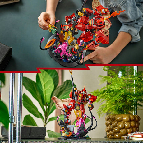Lego Ninjago 71846 il mech cavaliere del fuoco