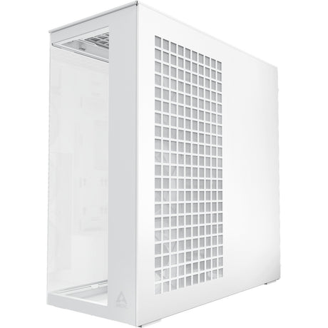 Custodia midi tower Arctic xtender (bianco | 2x USB-A | 1x USB-C | RGB | vetro temperato)