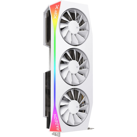 Xfx radeon rx 9070 xt oc mercury rgb magnetic air grafische kaart (wit, rdna4, gddr6, 3x displayport, 1x hdmi 2.1)