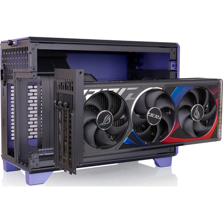 Custodia minitorre Thermaltake tr100 future crepuscolo (viola | 2x USB-A | 1x USB-C)