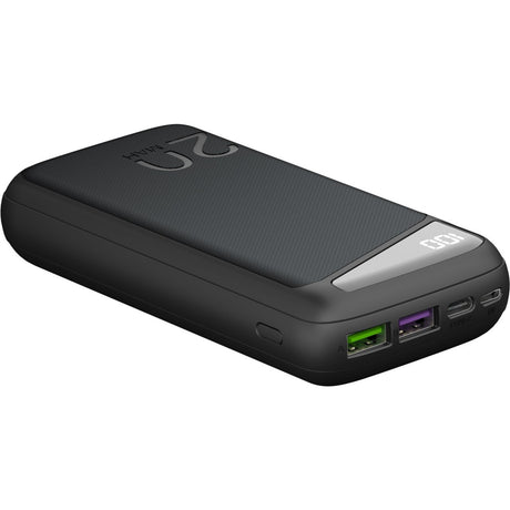 Power bank a ricarica rapida Goobay 20.000 mAh - 74 wh (nero, USB-C PD, QC 3.0)